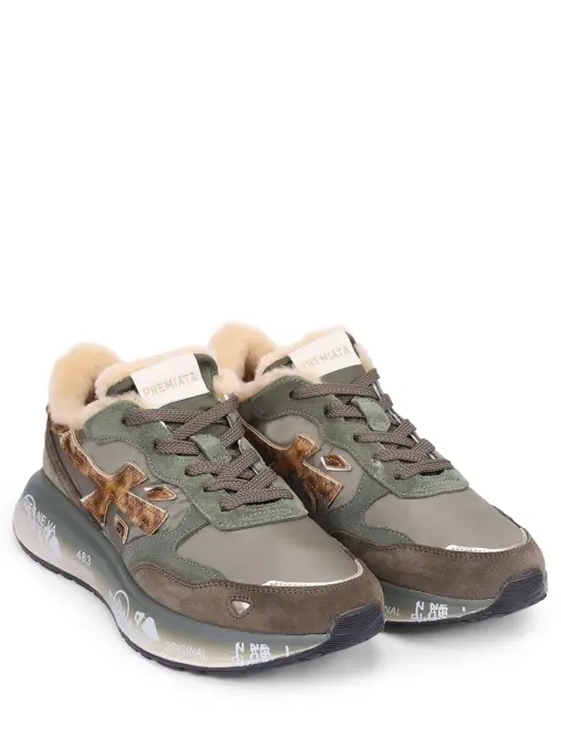 Кроссовки комбинированные на меху Lauryn PREMIATA