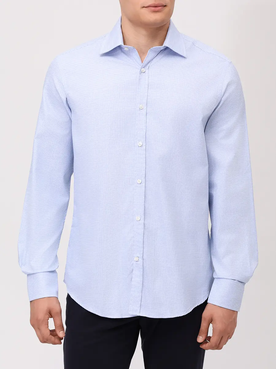 Рубашка Regular Fit хлопковая