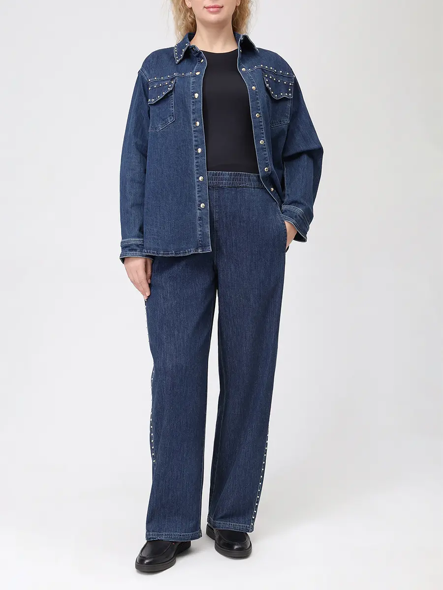 Джинсы хлопковые