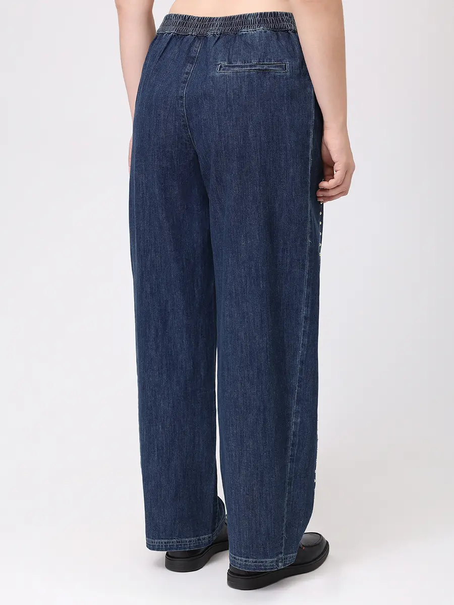 Джинсы хлопковые