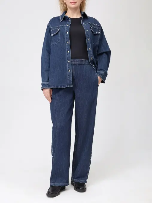 Джинсы хлопковые ELENA MIRO