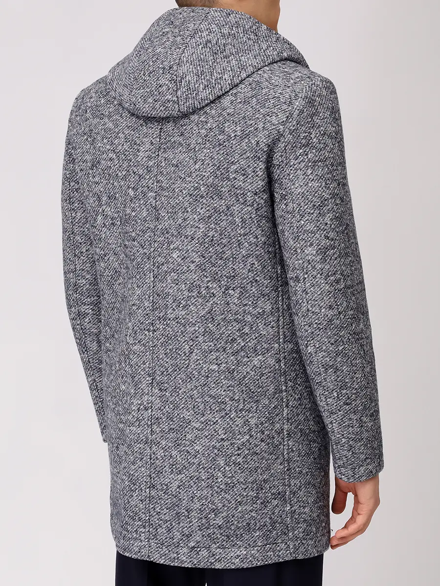 Пальто однотонное