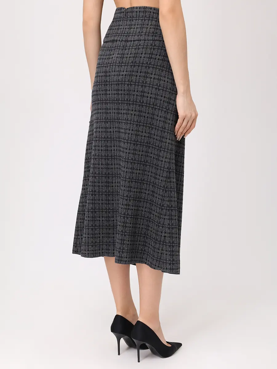 Юбка из шелка и кашемира