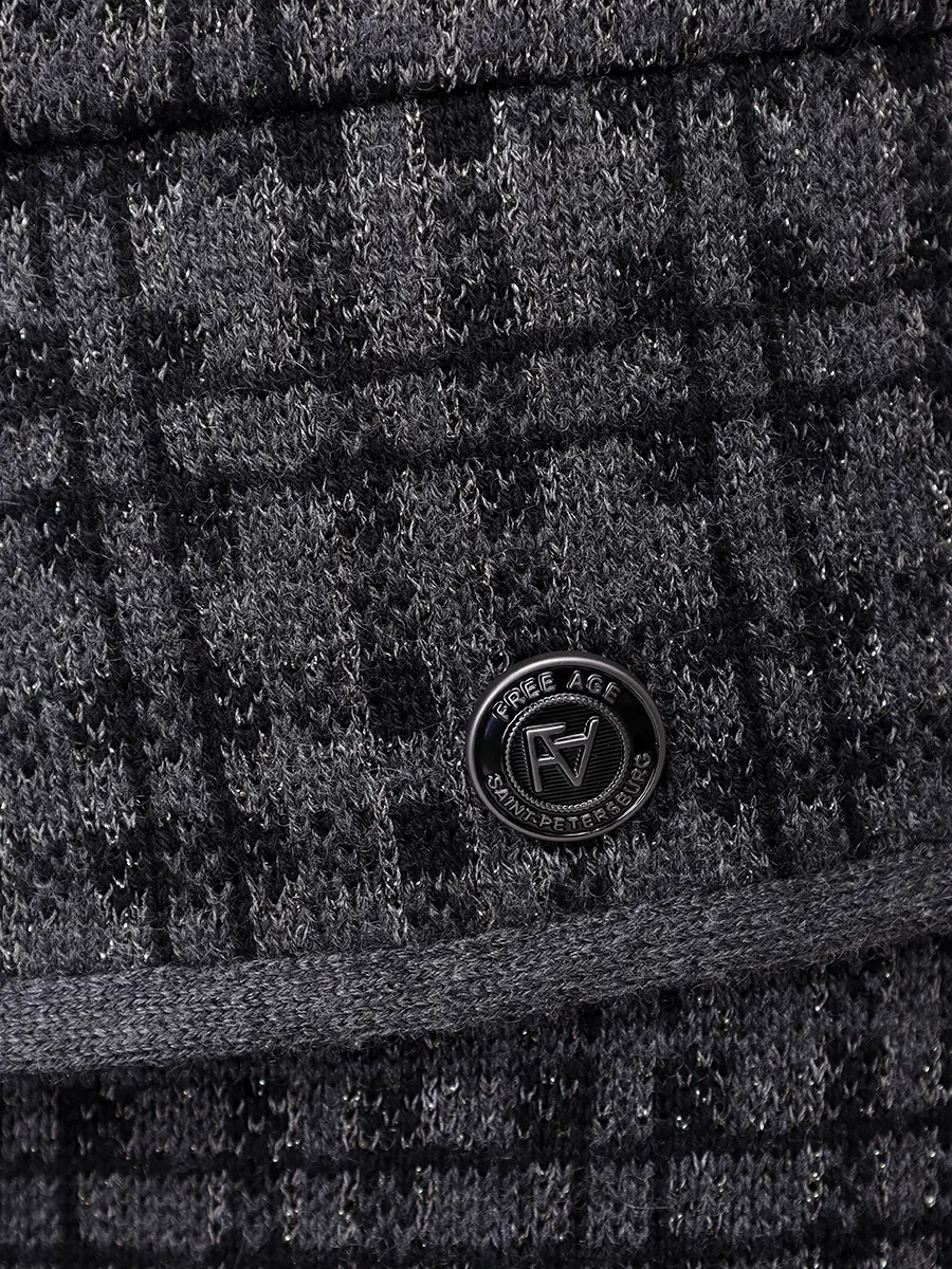 Юбка из шелка и кашемира