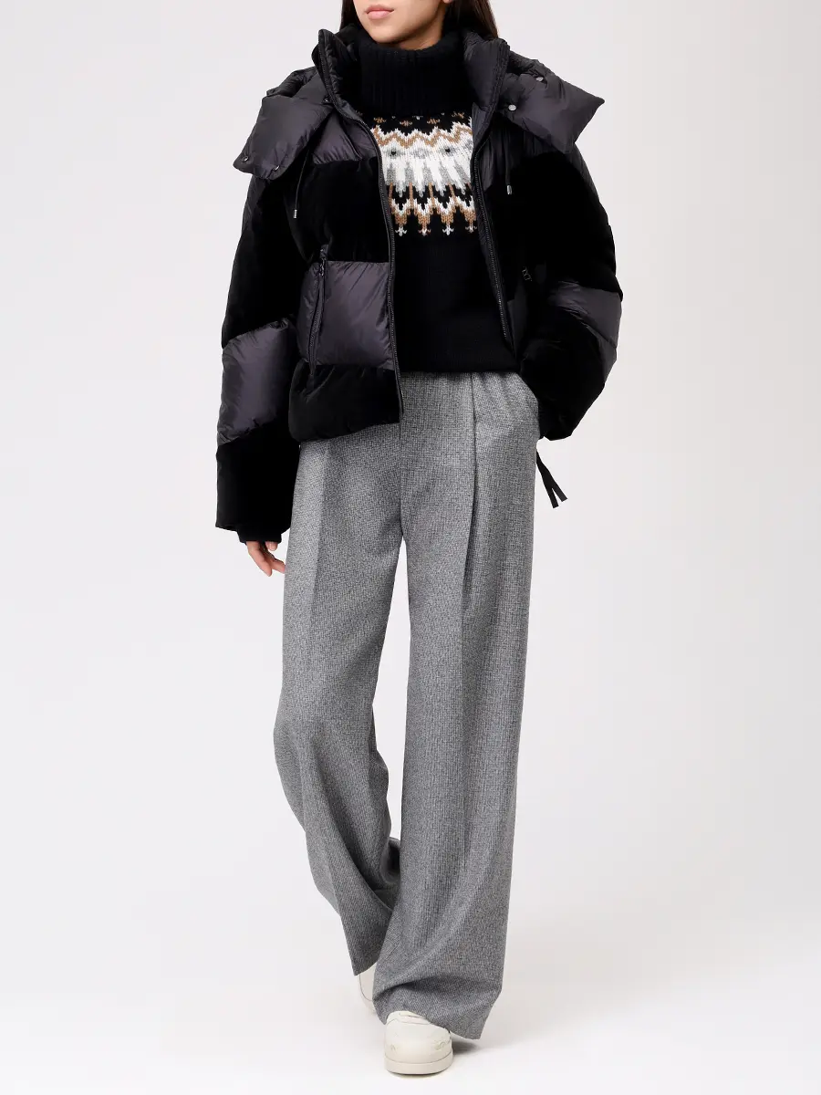 Брюки шерстяные