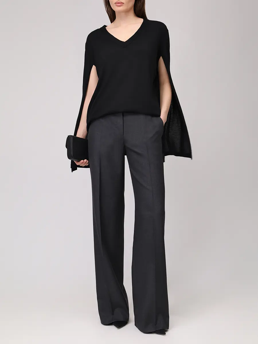 Пуловер шерстяной