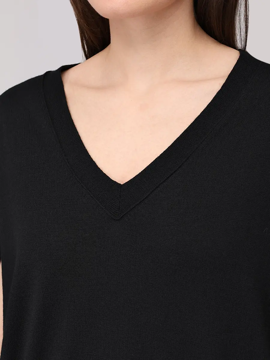 Пуловер шерстяной