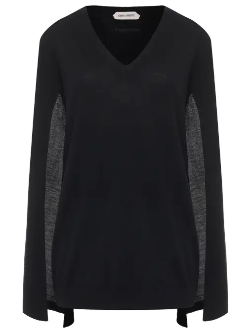 Пуловер шерстяной ALBERTA FERRETTI