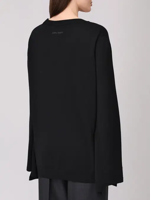 Пуловер шерстяной ALBERTA FERRETTI