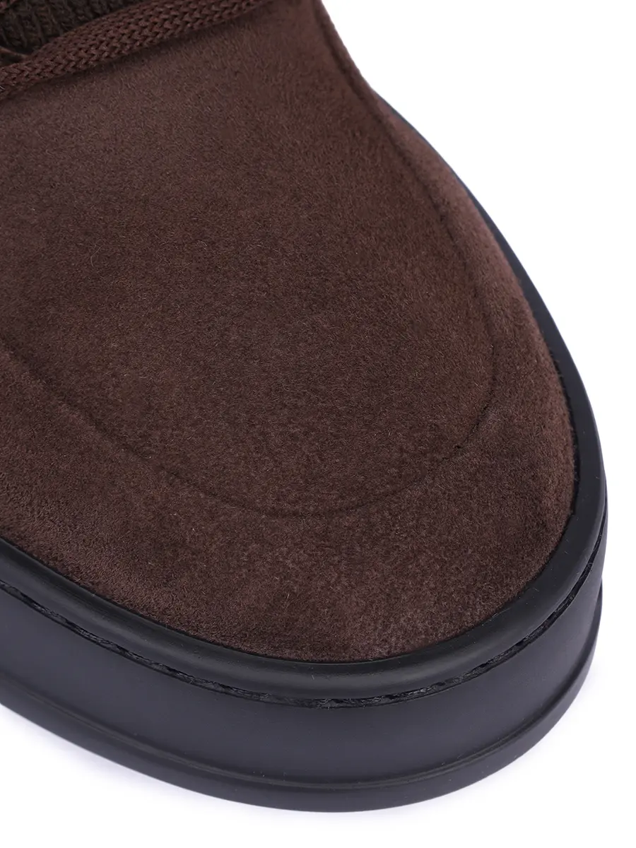 Кеды замшевые на байке