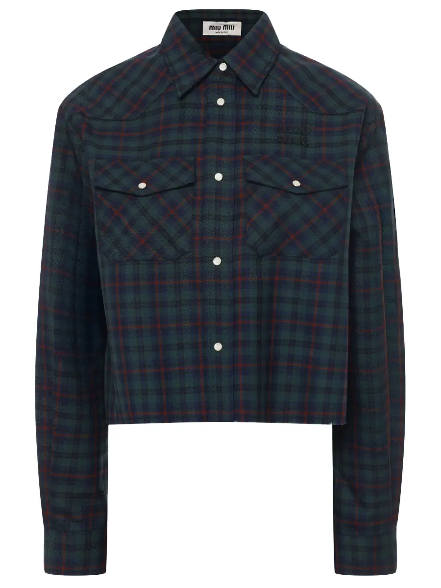 Рубашка шерстяная