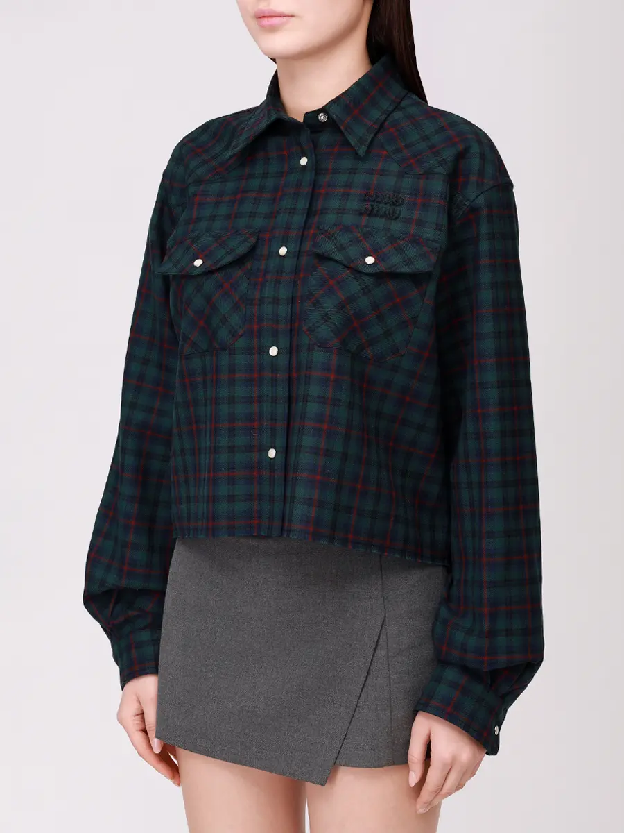 Рубашка шерстяная