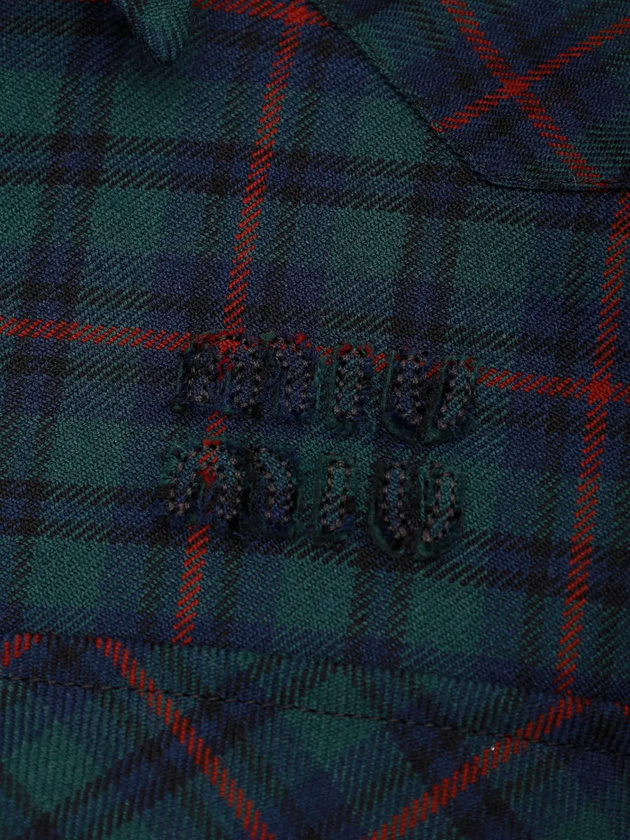 Рубашка шерстяная