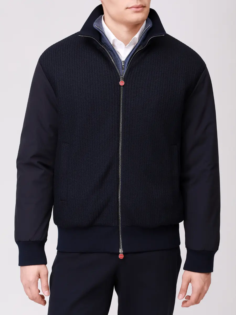 Куртка комбинированная