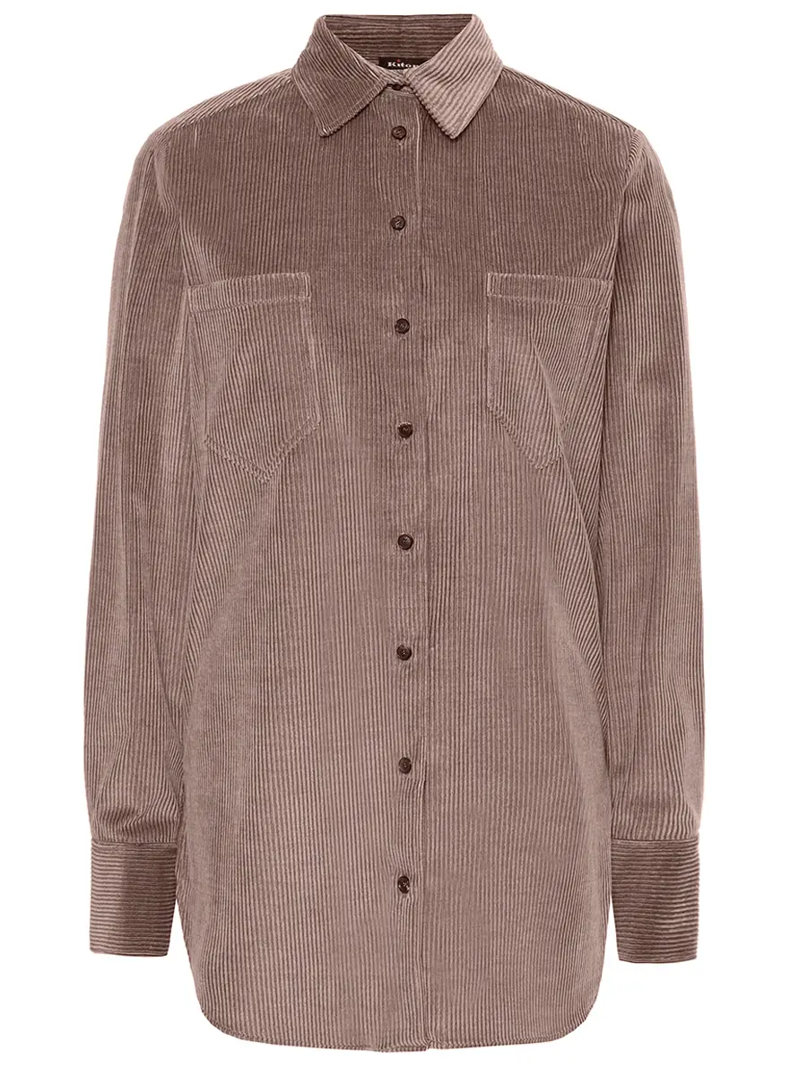 Рубашка вельветовая