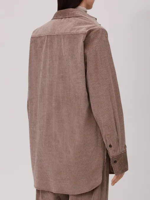 Рубашка вельветовая KITON