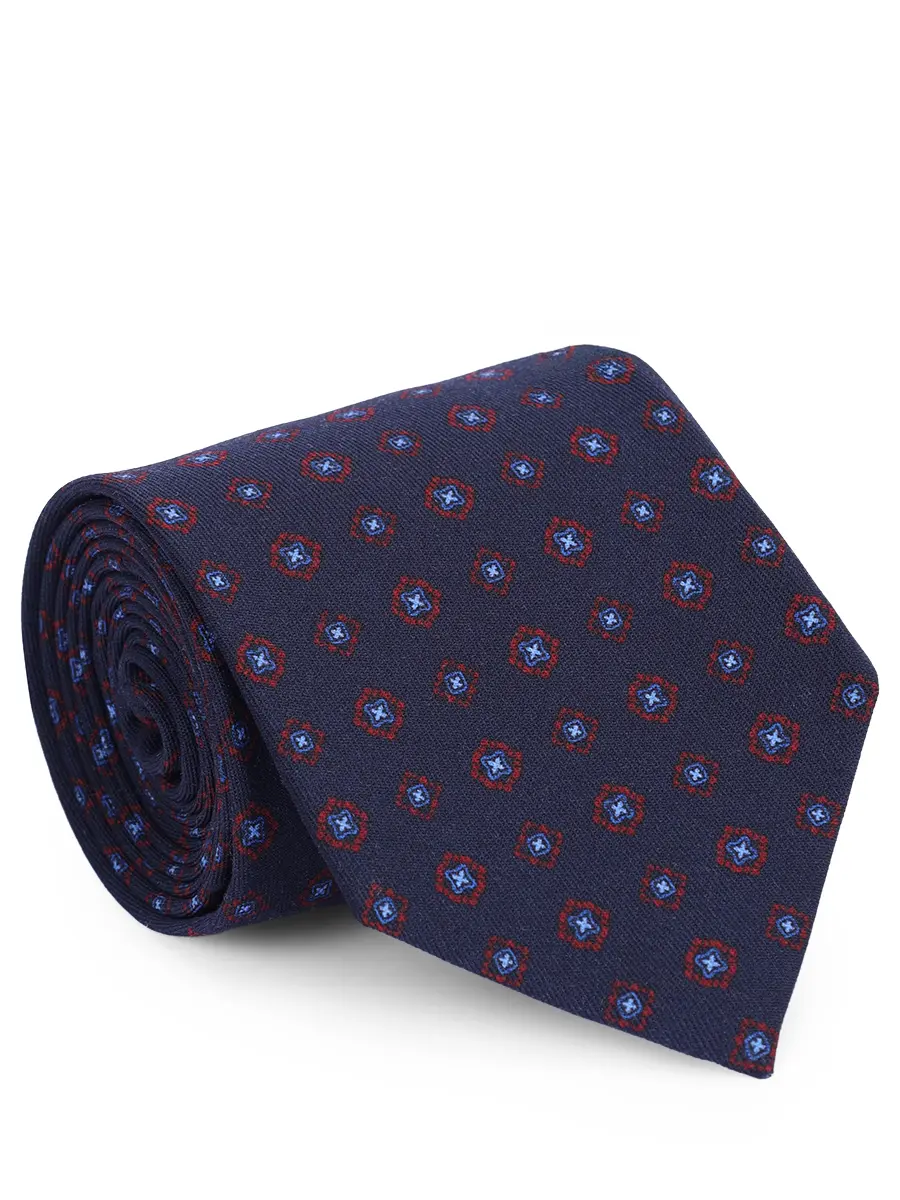 Галстук из шерсти