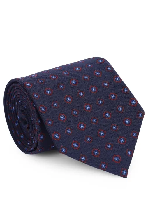 Галстук из шерсти CESARE ATTOLINI