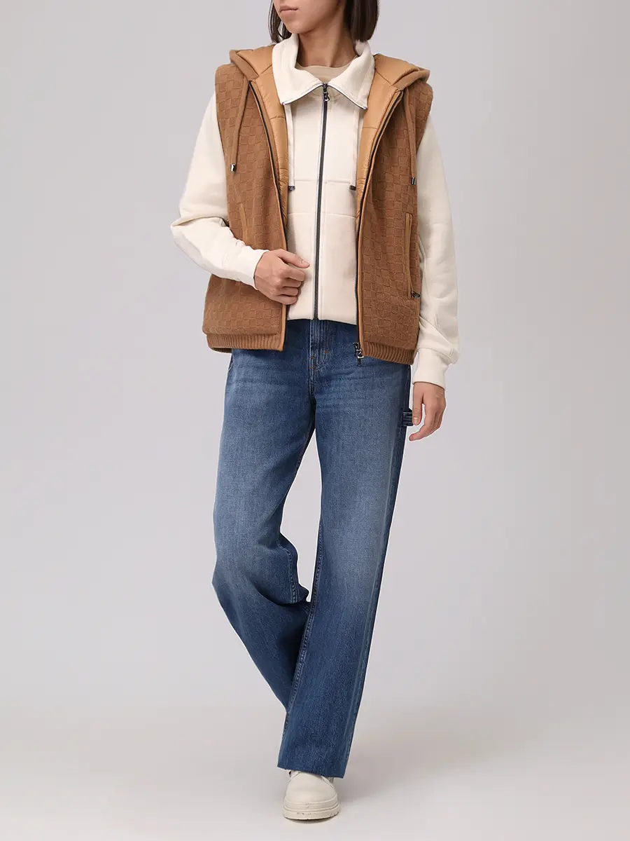 Жилет шерстяной