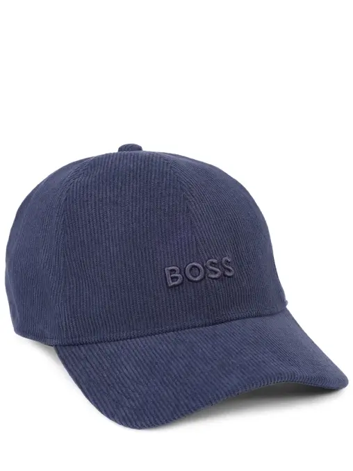 Бейсболка вельветовая BOSS