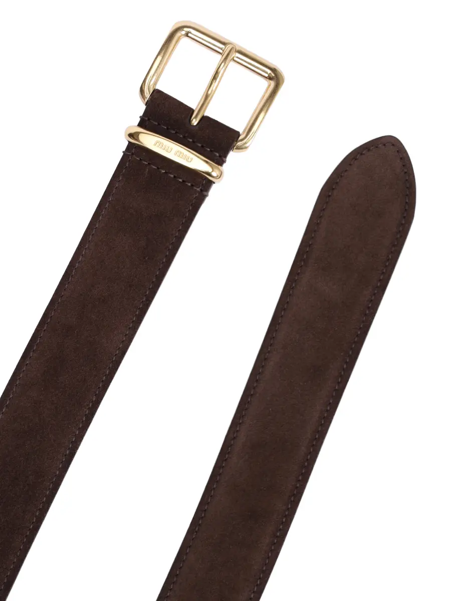 Ремень замшевый