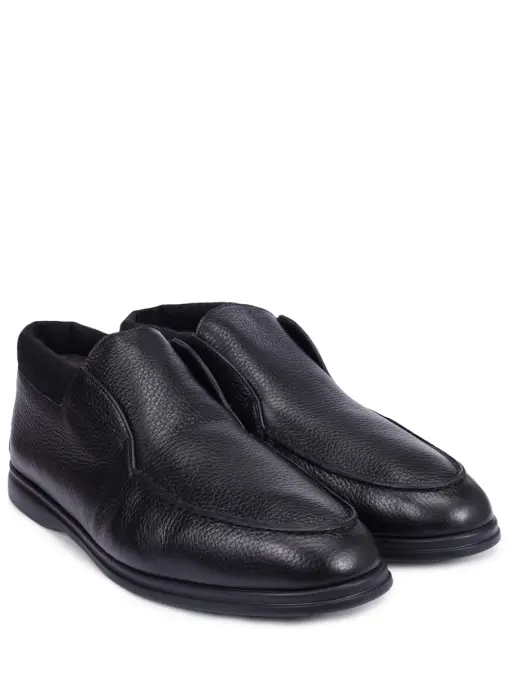 Ботинки кожаные на меху ALDO BRUE`