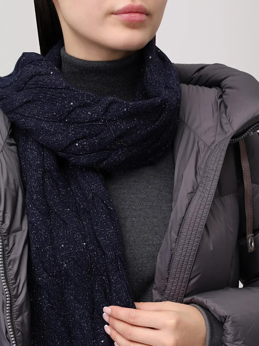 Шарф из шерсти и кашемира