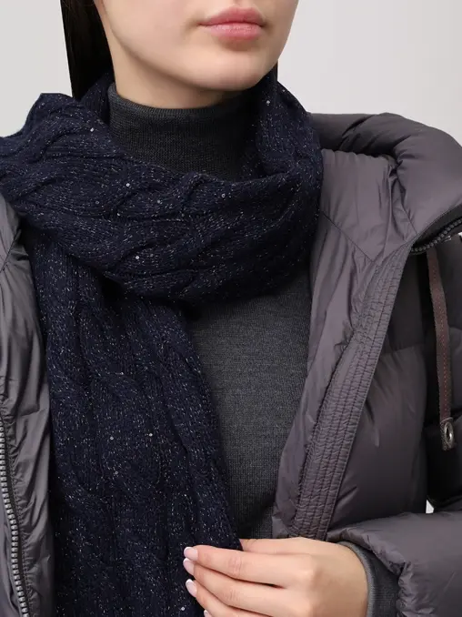 Шарф из шерсти и кашемира GRAN SASSO