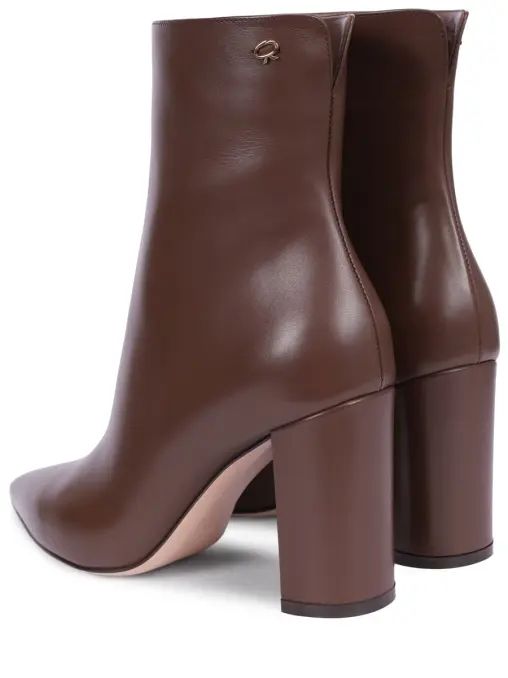 Ботильоны кожаные Lyell GIANVITO ROSSI