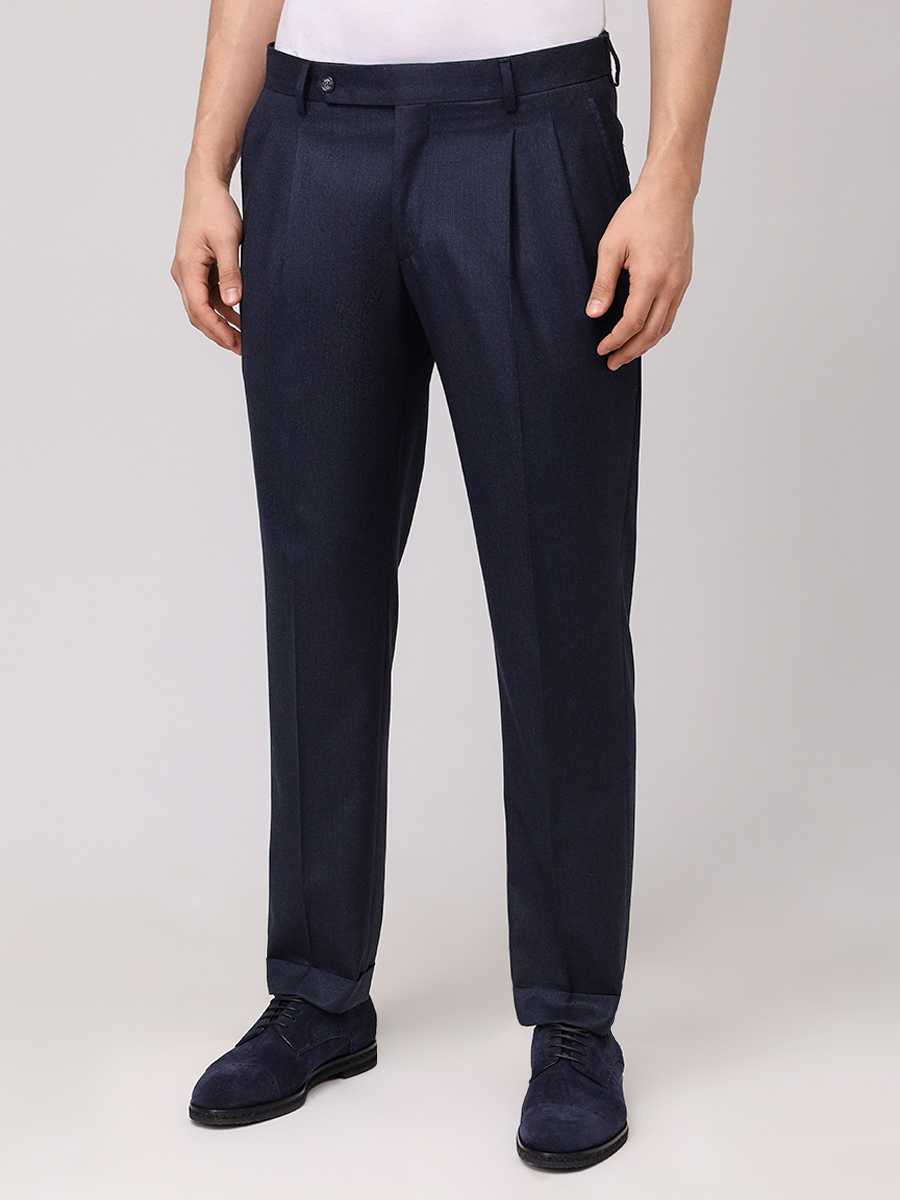 Брюки шерстяные