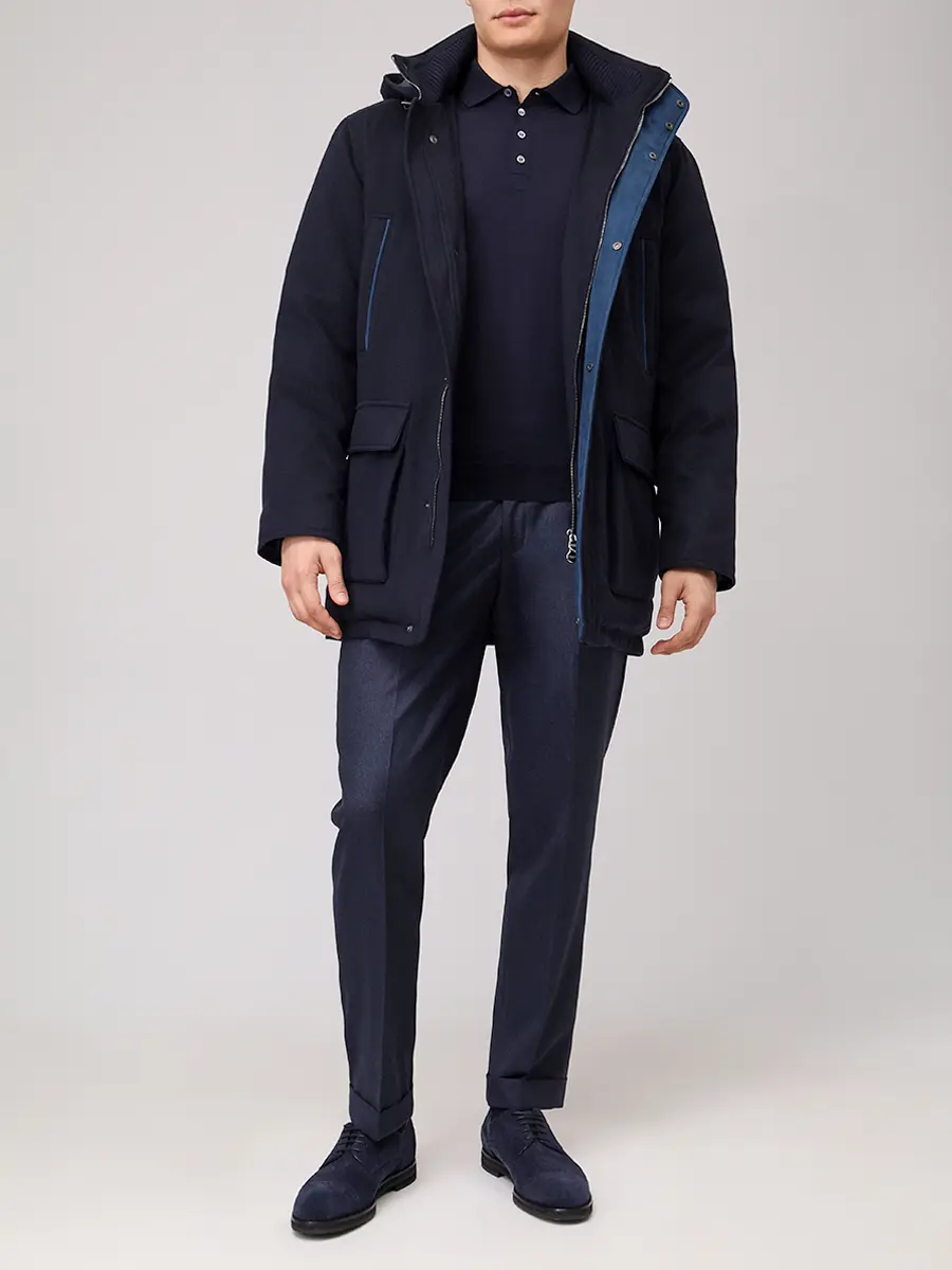 Брюки шерстяные