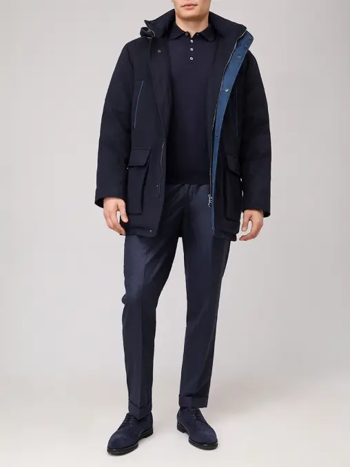 Брюки шерстяные BARBA NAPOLI