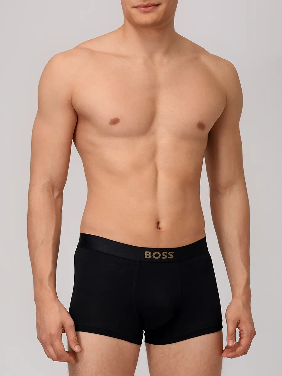 Набор из трех хлопковых трусов-боксеров