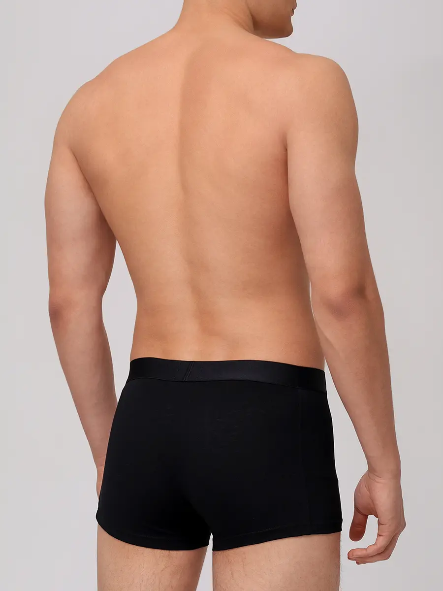 Набор из трех хлопковых трусов-боксеров