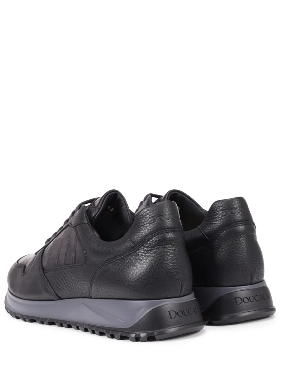 Кроссовки кожаные на байке