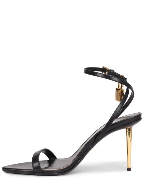 Босоножки кожаные Padlock TOM FORD