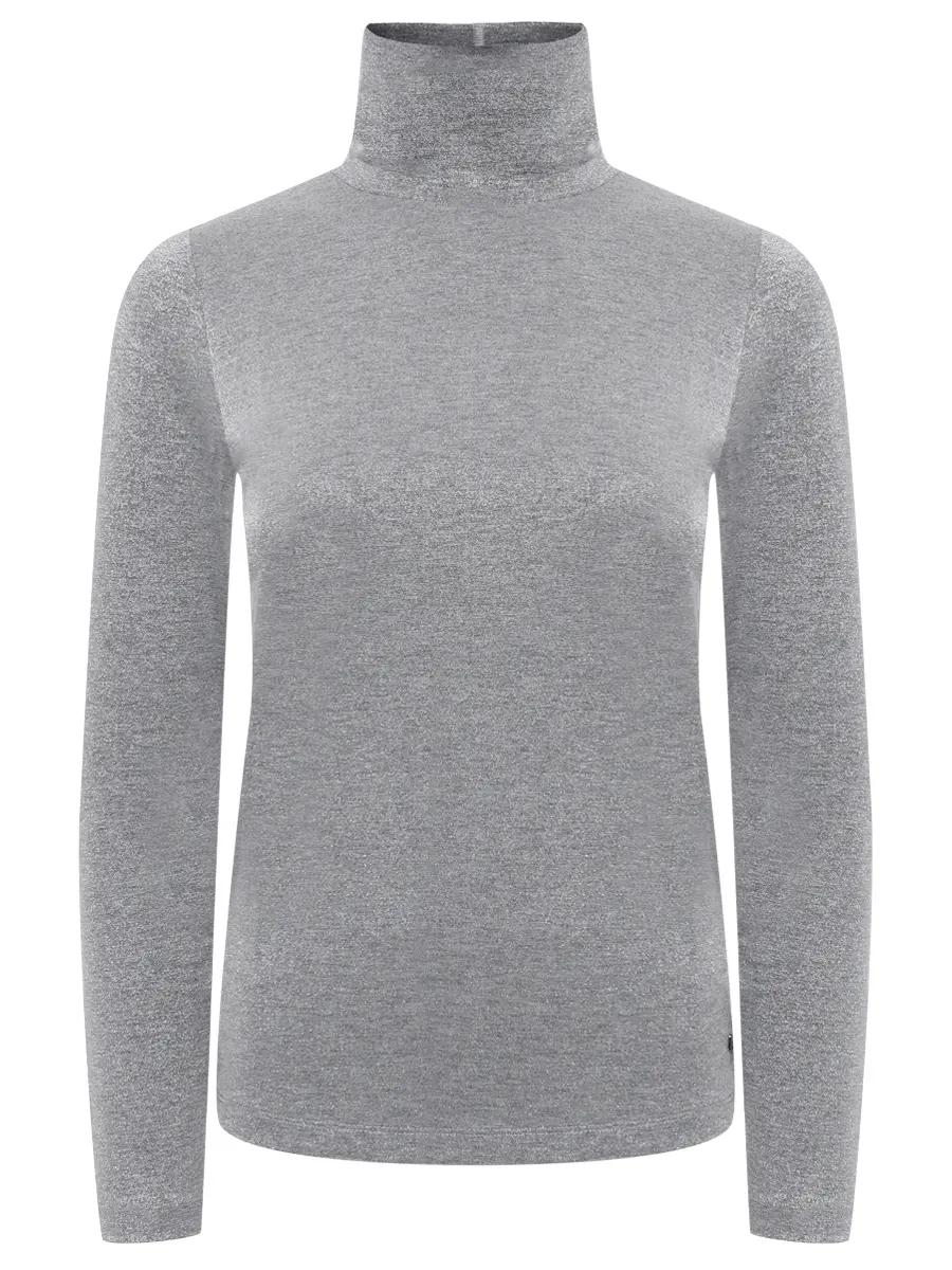 Водолазка однотонная