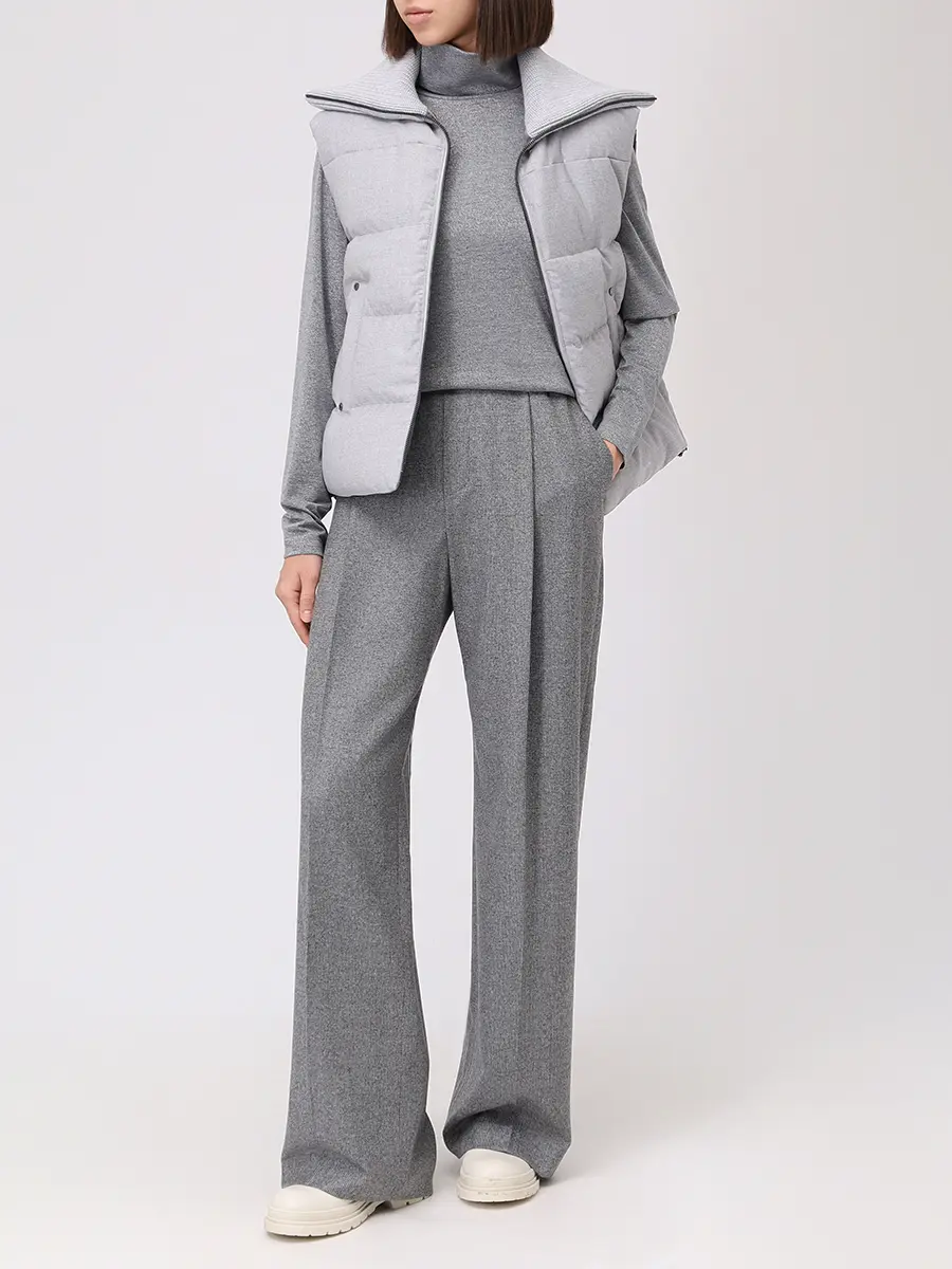 Водолазка однотонная