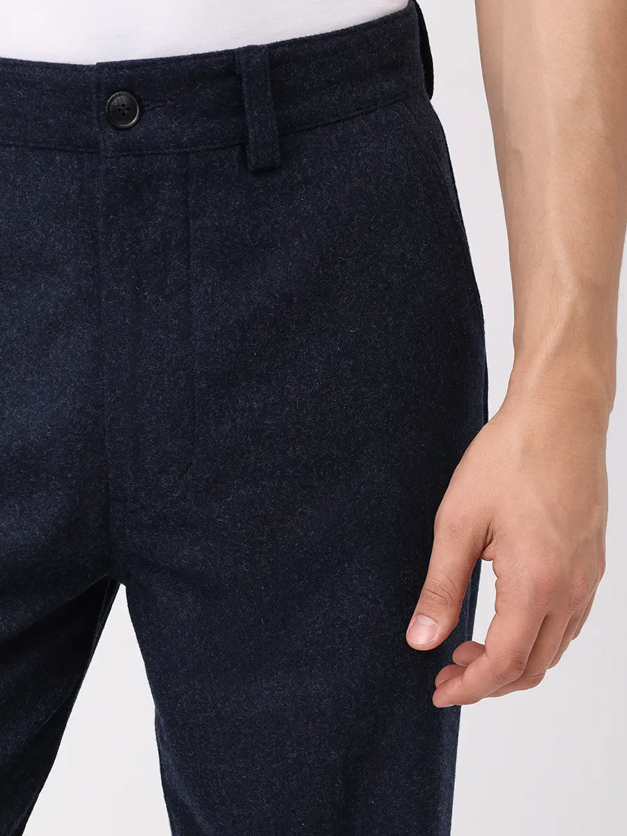 Брюки Tapered Fit шерстяные
