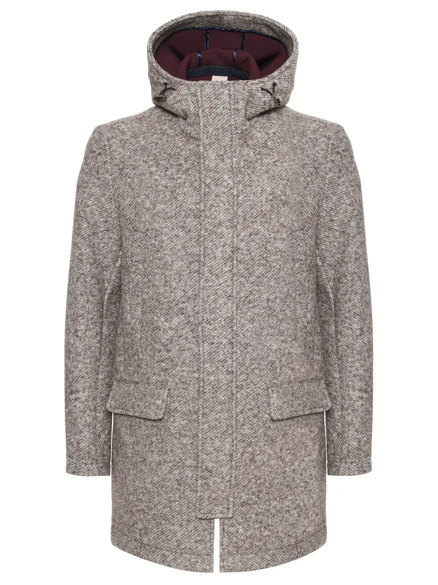 Пальто однотонное