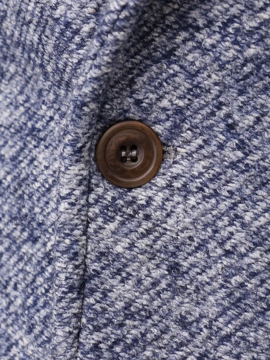 Пальто двубортное