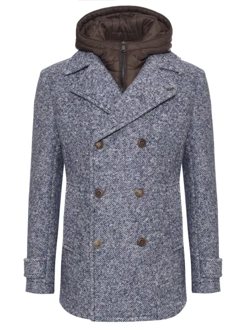 Пальто двубортное BOB