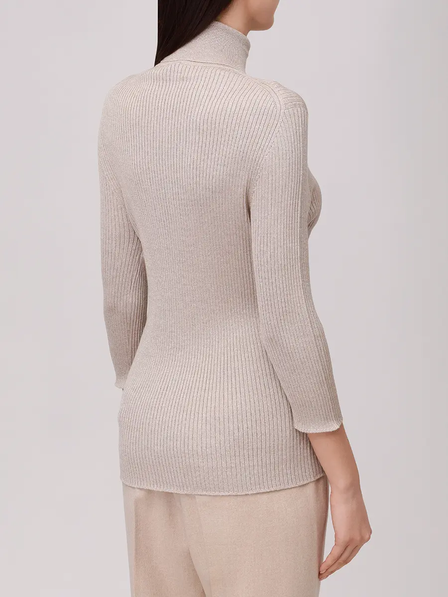 Водолазка из шерсти и вискозы