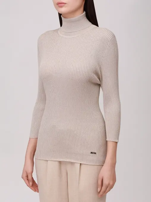 Водолазка из шерсти и вискозы KITON