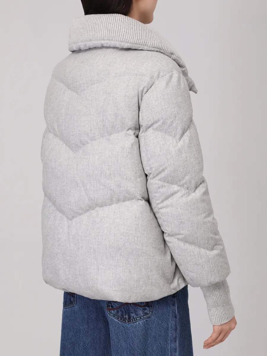 Пуховик стеганый