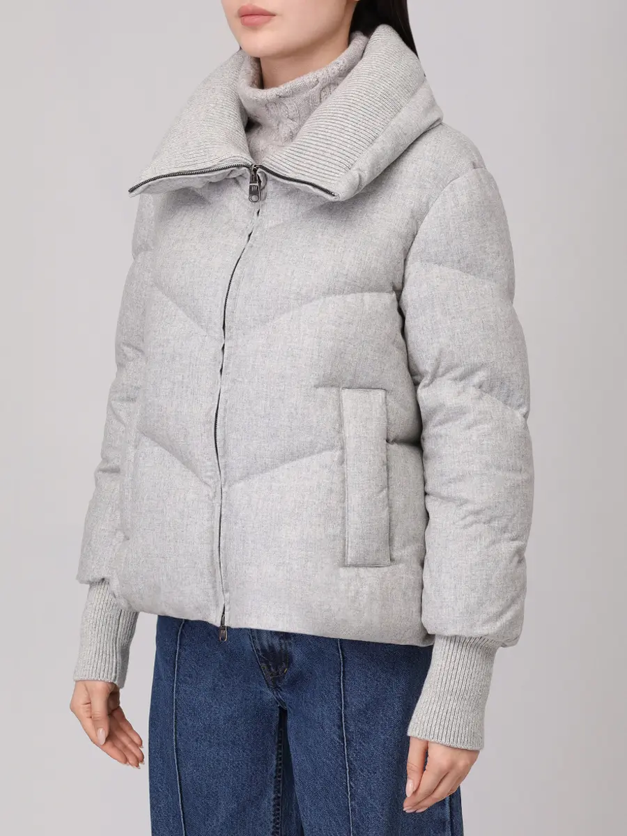 Пуховик стеганый