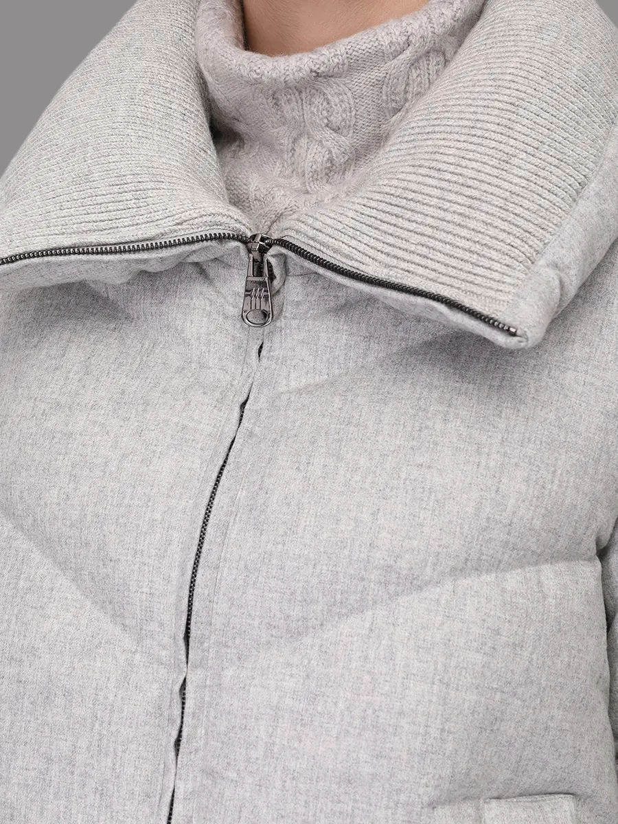 Пуховик стеганый