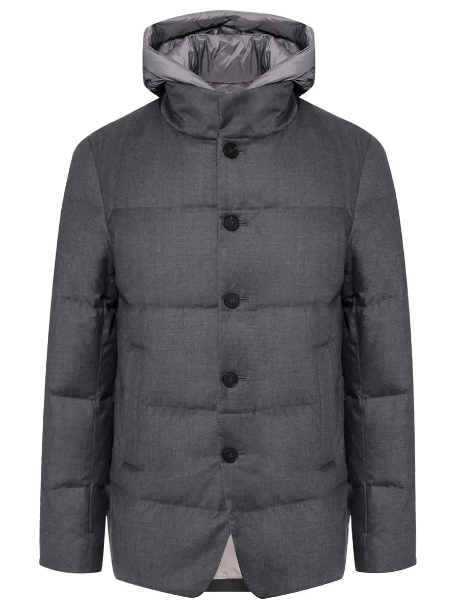 Пуховик стеганый