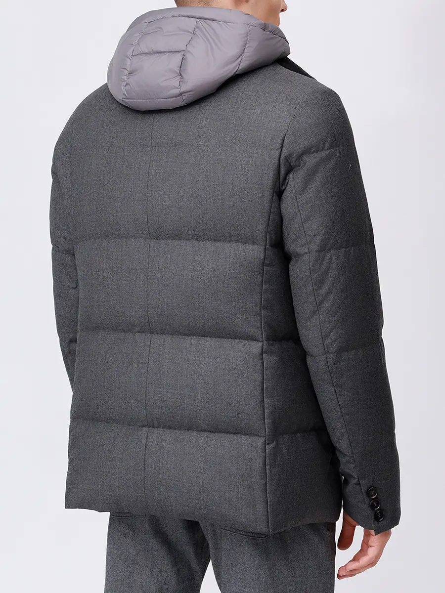 Пуховик стеганый