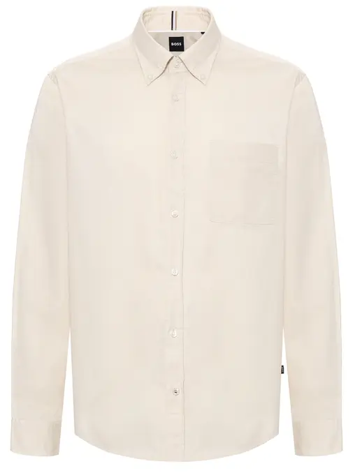 Рубашка Regular Fit хлопковая BOSS
